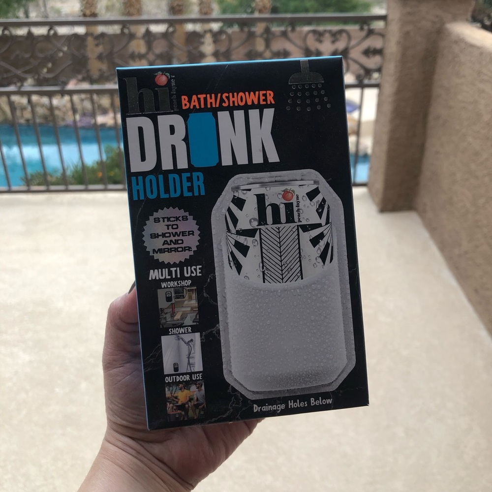 Hi Bath/Shower Drink Holder